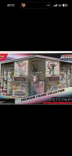 Pokemon TCG : S&V Prismatic Evolutions - Premium Figure Collection New & Sealed✅ - Image 2