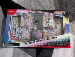 Pokemon TCG Prismatic Evolutions Premium Figure Collection New Sealed - Image 1