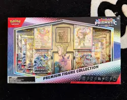 Pokemon TCG Prismatic Evolutions Premium Figure Collection New Sealed - Image 1