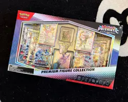 Pokemon TCG Prismatic Evolutions Premium Figure Collection New Sealed - Image 2