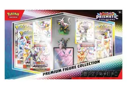 Pokemon TCG Prismatic Evolutions Premium Figure Collection BRAND NEW SEALED - Image 1