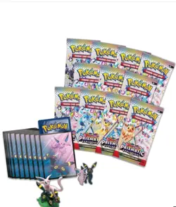 Pokemon TCG Prismatic Evolutions Premium Figure Collection BRAND NEW SEALED - Image 2