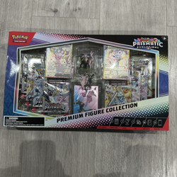 Pokemon TCG Prismatic Evolutions Premium Figure Collection – Brand New - Sealed - Image 1