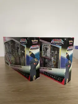 Pokemon TCG: 2x Prismatic Evolutions Premium Figure Collection - New Sealed - Image 2
