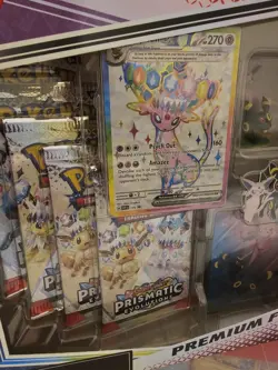 Pokemon TCG Prismatic Evolutions Premium Figure Collection - New and Sealed - Image 2