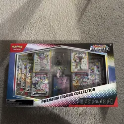 Pokemon TCG Prismatic Evolutions Premium Figure Collection – New/Sealed - Image 1
