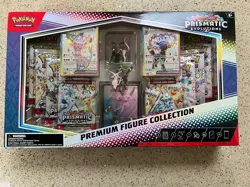 Pokemon TCG Prismatic Evolutions Premium Figure Collection - BRAND NEW SEALED - Image 1