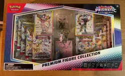 Pokemon TCG Prismatic Evolutions Premium Figure Collection - New and Sealed - Image 1
