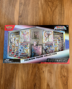 Pokemon TCG Prismatic Evolutions Premium Figure Collection Box New & Sealed - Image 1