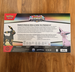 Pokemon TCG Prismatic Evolutions Premium Figure Collection Box New & Sealed - Image 2