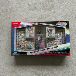 Pokemon TCG Prismatic Evolutions Premium Figure Collection Box ✅New & Sealed 🔥 - Image 1