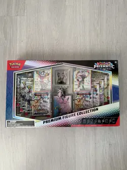 Pokemon TCG Prismatic Evolutions Premium Figure Collection – New/Sealed - Image 1