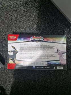 Pokemon TCG Prismatic Evolutions Premium Figure Collection Box New Sealed PKC - Image 2