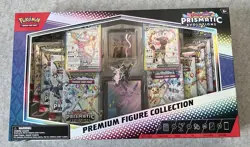 Pokemon TCG Prismatic Evolutions Premium Figure Collection Box New Sealed FAST🚚 - Image 1