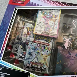 Pokemon TCG Prismatic Evolutions Premium Figure Collection Box New Sealed FAST🚚 - Image 5