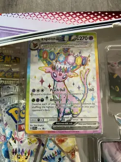 Pokemon TCG Prismatic Evolutions Premium Figure Collection New Sealed Box Damage - Image 5