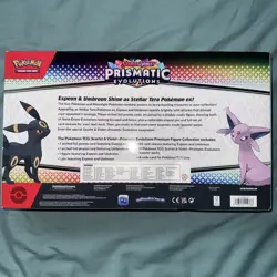 Pokemon TCG Prismatic Evolutions Premium Figure Collection – New/Sealed - Image 2