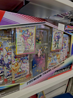 Pokemon TCG Prismatic Evolutions Premium Figure Collection - BRAND NEW - SEALED - Image 2