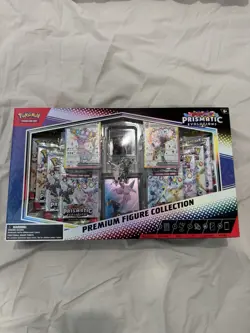 Pokemon TCG – Prismatic Evolutions Premium Figure Collection NEW, Factory Sealed - Image 1