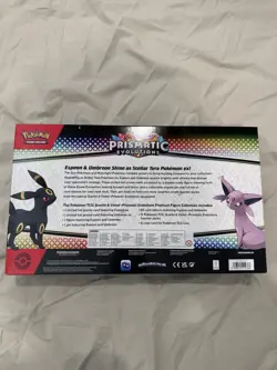 Pokemon TCG – Prismatic Evolutions Premium Figure Collection NEW, Factory Sealed - Image 2
