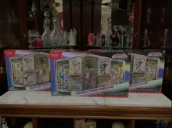 X3 Pokemon TCG Prismatic Evolutions Premium Figure Collection Brand New Sealed ✅ - Image 1