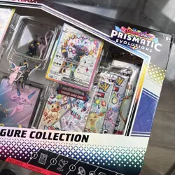 Pokemon TCG Prismatic Evolutions Premium Figure Collection - BRAND NEW - SEALED - Image 3