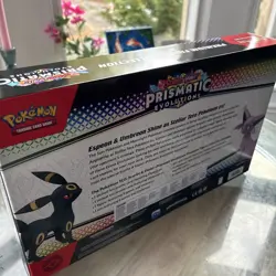 Pokemon TCG Prismatic Evolutions Premium Figure Collection - BRAND NEW - SEALED - Image 5