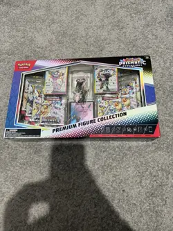 Pokemon TCG Prismatic Evolutions Premium Figure Collection - Brand New - Sealed - Image 1