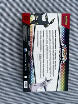 Pokemon TCG Prismatic Evolutions Premium Figure Collection - Brand New - Sealed - Image 2