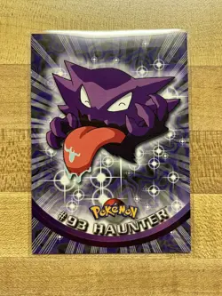 HAUNTER #93 Pokemon Card TCG Topps TV Animation - Image 1