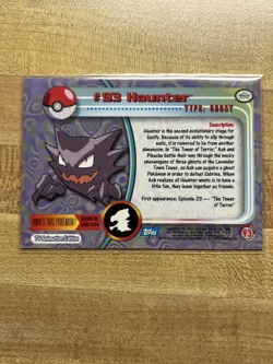 HAUNTER #93 Pokemon Card TCG Topps TV Animation - Image 2