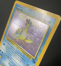 Lapras 10/62 Fossil Holo (See Photos) Pokemon Card - Image 4