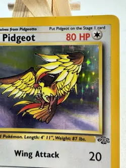 Pokemon Pidgeot 8/64 Jungle Holo Rare Unlimited Vintage WOTC English Card - Image 3