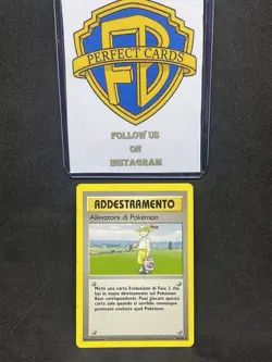 POKEMON SET BASE UNLIMITED ALLEVATORE DI POKEMON NONHOLO 76/102 LP - Image 1
