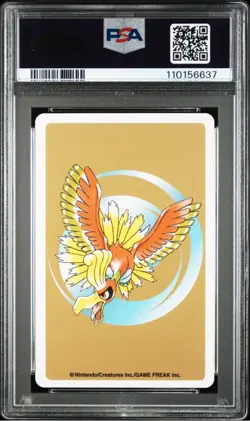 2000 POKEMON GOLD VERSION PLAYING CARDS 214 HERACROSS JACK OF SPADES PSA10 - Image 2