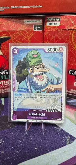 Uso-Hachi ST18-001 Holo Premium Collection PRB02 One Piece Card Game - Image 1