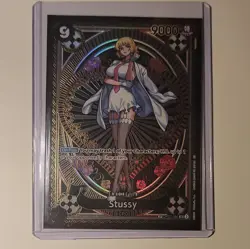 Bandai One Piece Card Game Stussy OP07-085 SP Special Foil 9000 EN 2024 - Image 5