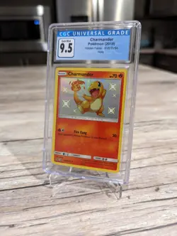 CGC 9.5💎 Charmander SV6/SV94 - Hidden Fates Shiny Vault Pokemon 10 Gem Mint - Image 2