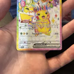 Pikachu ex 219/191 Sv08: Surging Sparks Holo Pokemon - Image 4
