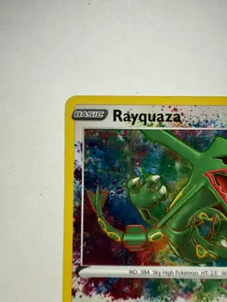 Pokemon Rayquaza 138/185 Sword & Shield: Vivid Voltage Amazing Rare Near Mint - Image 2