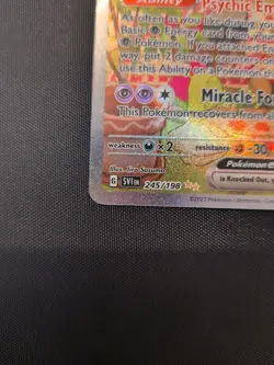 Pokemon Card Gardevoir ex 245/198 Scarlet & Violet Special Illustration Rare NM - Image 5