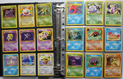 Pokemon WOTC Vintage Collection Rare Cards Base Sets Binder Folder HP-NM - Image 1