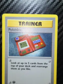 Pokemon Card - 1st Edition Pokedex Base Set (Shadowless) 87/102 - Image 4