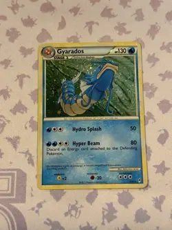 2011 POKEMON CALL OF LEGENDS GYARADOS 7/95 HOLO RARE NM/LP - Image 1