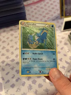 2011 POKEMON CALL OF LEGENDS GYARADOS 7/95 HOLO RARE NM/LP - Image 3