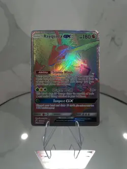 Rayquaza GX 177/168 Celestial Storm Pokemon Holofoil 🍬 - Image 1