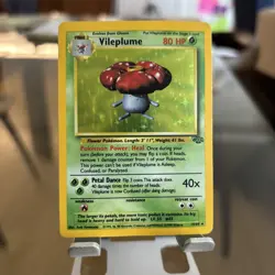 Pokemon TCG Vileplume Jungle 15/64 Holo Unlimited Holo Rare - Image 1