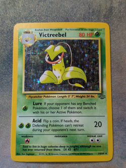 Pokemon Victreebel Jungle Holo 14/64 - LP/MP - Image 1