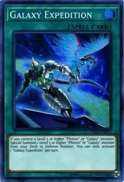*** GALAXY EXPEDITION *** SUPER RARE OP09-EN010 MINT/NM YUGIOH! - Image 1