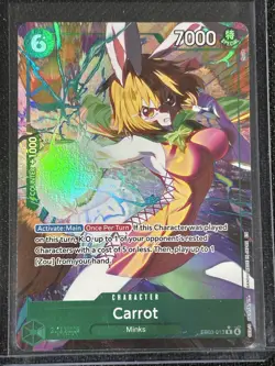 Carrot EB03-013 Extra Booster: One Piece Heroines Edition Foil - Image 1